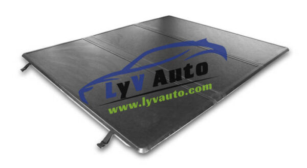 Hard tri-fold pickup cover