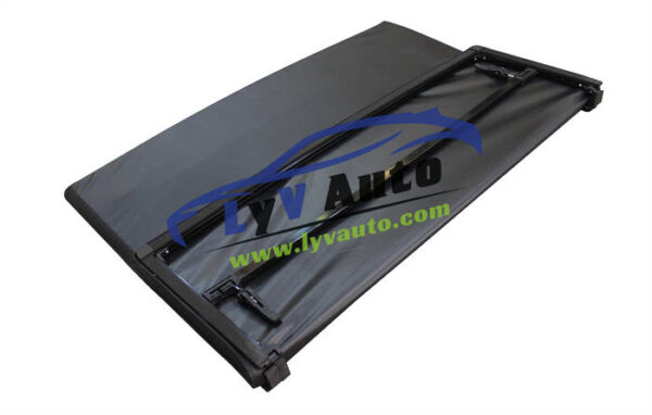 Soft tri-fold pickup tonneau cover