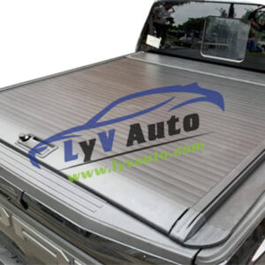 Aluminum retractable pickup cover