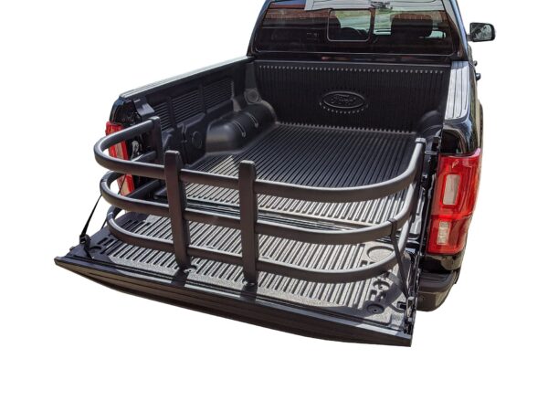 Bed Extender (silver/black, adjustable length) - Image 3
