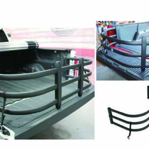 Bed Extender (silver/black, adjustable length)