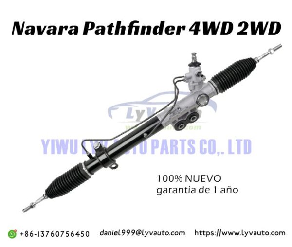 Steering rack Cremallera Hidraulica Nissan Navara D40/Frontier 2004- Nissan Pathfinder R51 2004- 49001-JR810, 49001-EA000, 49001-3X12A